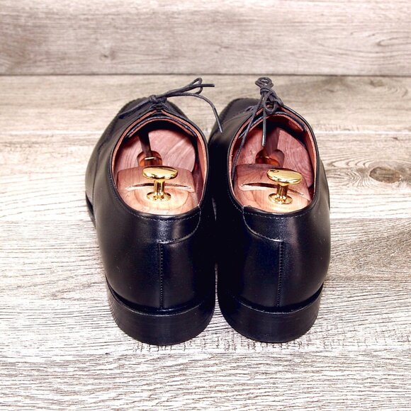 * NIB * $395 Allen Edmonds POWELL Derby 10 D Black * add $15 new Cedar Trees main image 9